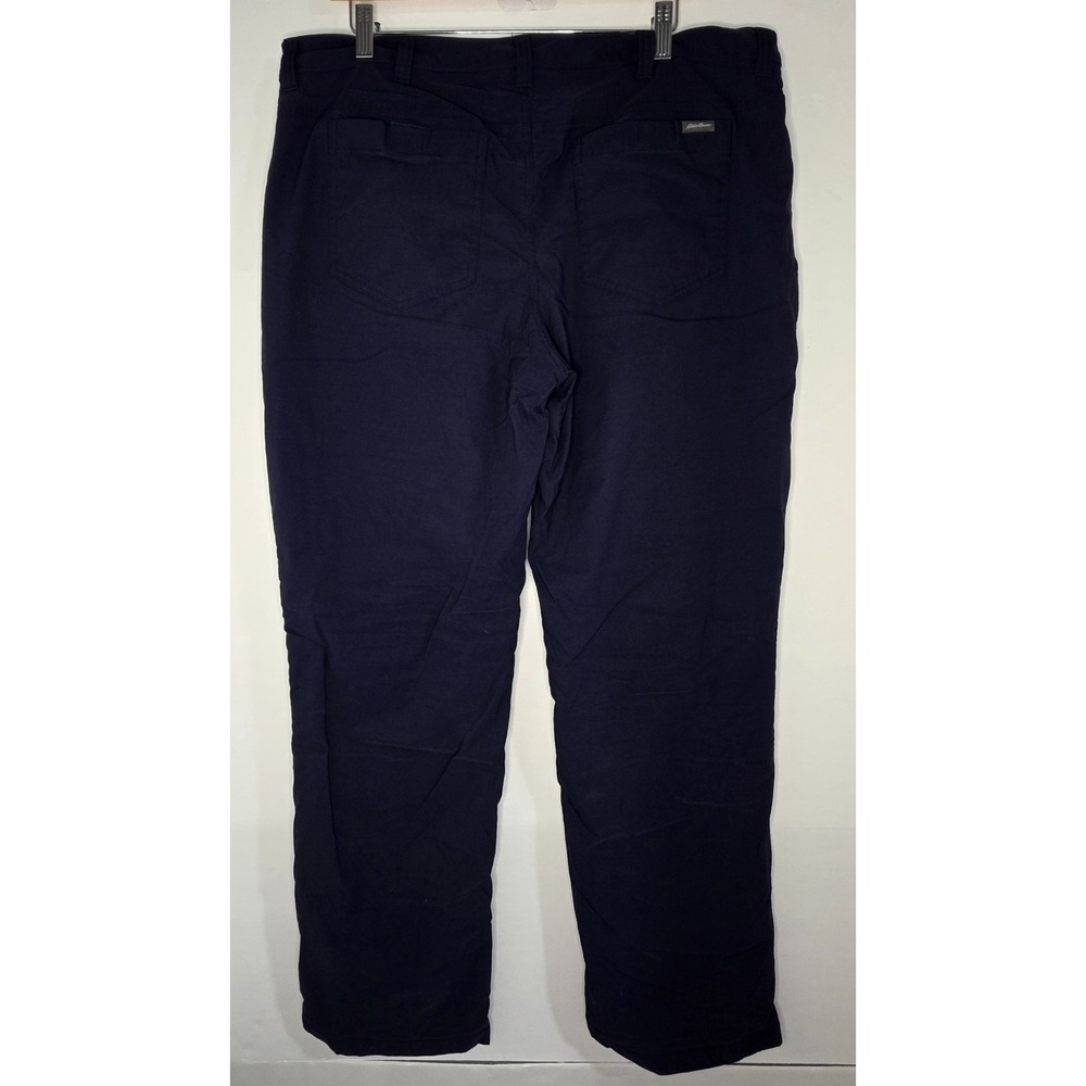 Eddie Bauer Mens Size 40x32 Fleece‎ Lined Chino Pant - Picture 3 of 12